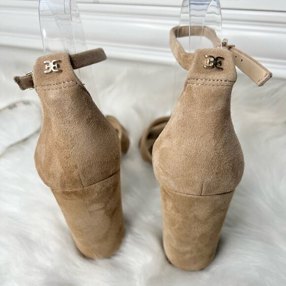 New Women’s Sam Edelman Yancy Ankle Strap Heel Sandals Size 10 - Picture 6 of 9